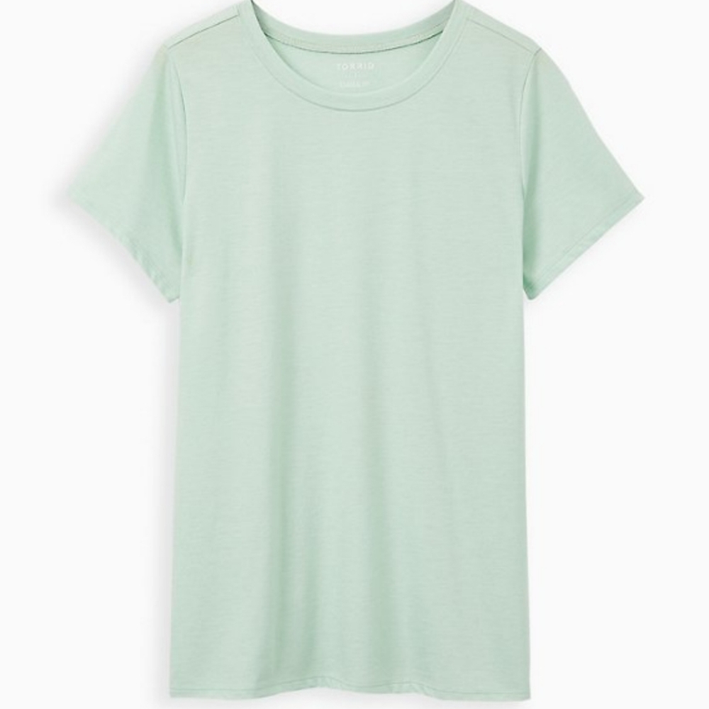 Torrid classic fit green tee